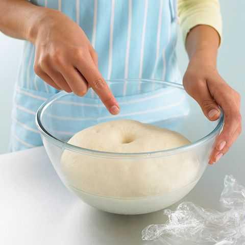 Finger test your dough