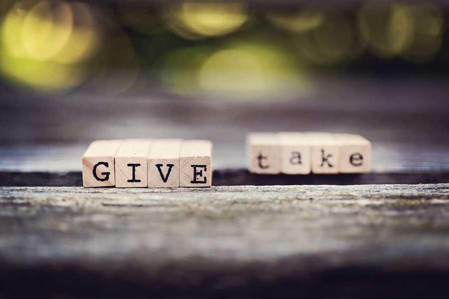 Givers and takers