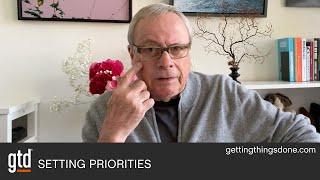David Allen on Setting Priorities