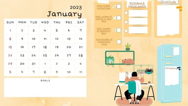 Plan a PRODUCTIVE month With HABIT TRACKER and DAILY PLANNER