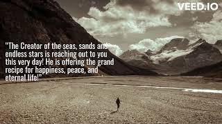 Quote #103 : “The Creator of the seas, sands and endless... " - Dieter F. Uchtdorf
