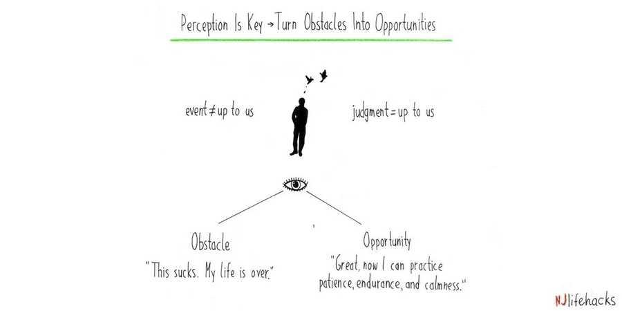 #9 TURN OBSTACLES INTO OPPORTUNITIES – PERCEPTION IS KEY