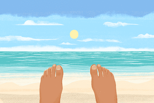 How to Be Mindful at the Beach