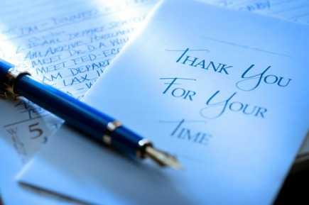 5. Say Thanks with a Letter or Card