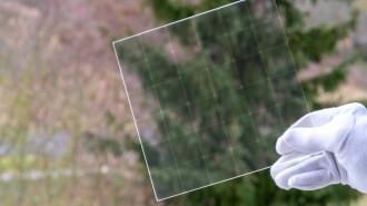 Transparent solar panels could soon turn windows into energy harvesters