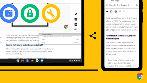 A more helpful Chrome, throughout your workday