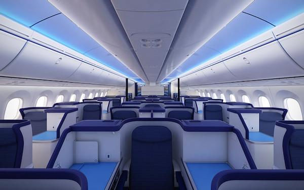 The real reason why most plane seats are blue – and other curious facts about plane cabins